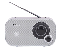 Radio i budzik Denver Radio FM Denver TR-51 białe